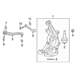 Ford OE - Front Suspension - Suspension Components