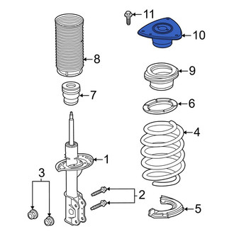 Ford OE - Front Suspension Strut Mount