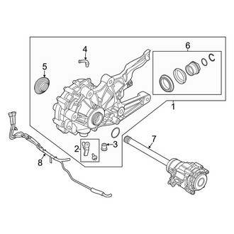 Ford OE - Front Suspension - Carrier & Components