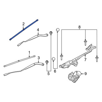 Ford OE - Front Left Wiper Blade