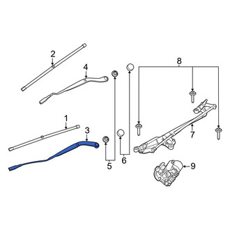 Ford OE - Front Right Wiper Arm