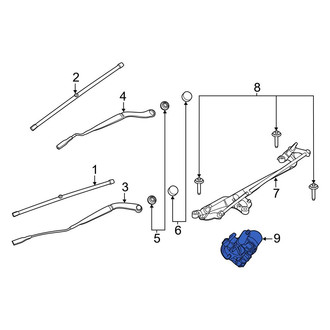 Ford OE - Front Wiper Motor