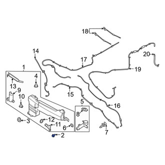 Ford OE - Washer Fluid Reservoir Bolt