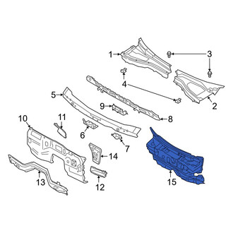 Ford OE - Front Inner Cowl Insulator