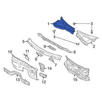 Ford OE - Front Right Cowl Cover