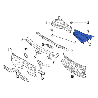 Ford OE - Front Left Cowl Cover