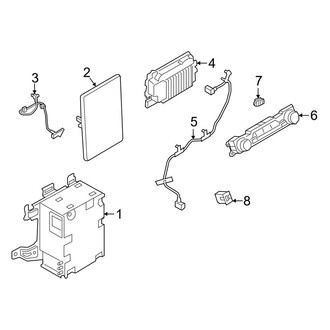 Ford OE - Instrument Panel - Sound System (Receiver Interface #1)
