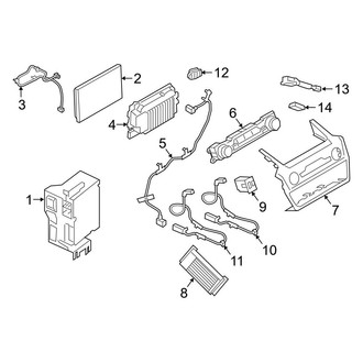 Ford OE - Instrument Panel - Sound System (Receiver Interface #2)