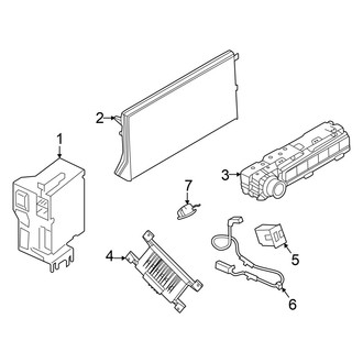 Ford OE - Instrument Panel - Sound System (Receiver-Interface)