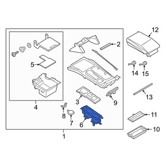 Ford OE - Console Cup Holder