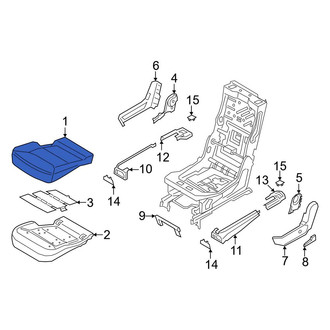 Ford OE - Center Left Seat Cover