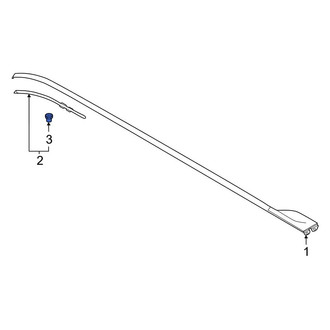 Ford OE - Roof Molding Rivet