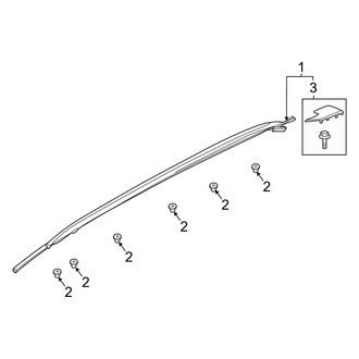 Ford OE - Roof Rack (Standard Roof)