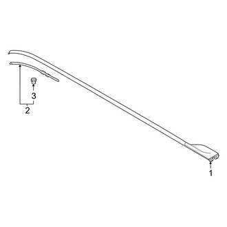 Ford OE - Roof - Exterior Trim (Electric Glass Panoramic Roof)