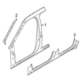 Ford OE - Pillars, Rocker & Floor - Aperture Panel