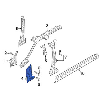 Ford OE - Left Outer Body A-Pillar
