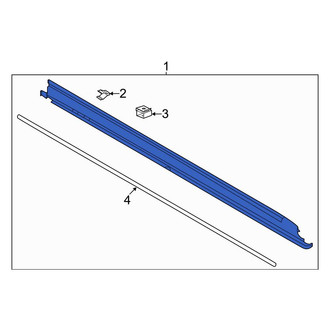 Ford OE - Right Rocker Panel Guard