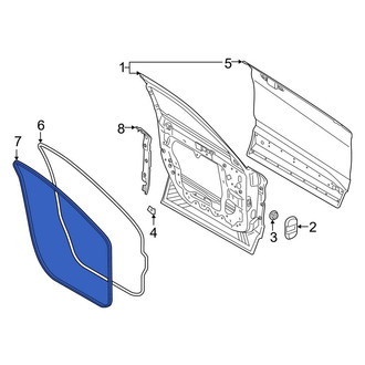 Ford OE - Front Inner Door Seal