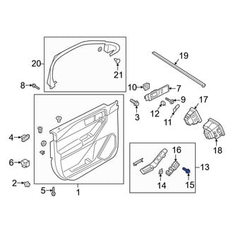 Ford OE - Console Screw