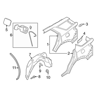 Ford OE - Quarter Panel & Components