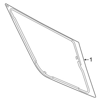 Ford OE - Quarter Panel - Glass