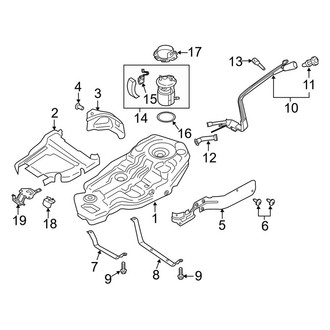 Ford OE - Fuel System Components (3.0L)
