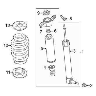 Ford OE - Rear Suspension - Shocks & Components