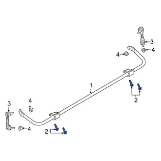 Ford OE - Suspension Stabilizer Bar Bracket Bolt