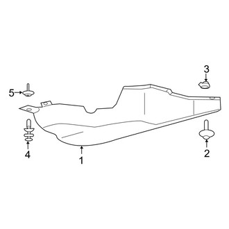 Ford OE - Rear Body & Floor - Under Cover & Splash Shields
