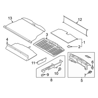 Ford OE - Rear Body & Floor - Interior Trim