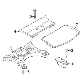 Ford OE - Rear Body & Floor - Interior Trim