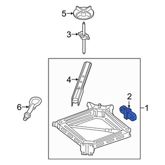 Ford OE - Floor Jack Bracket