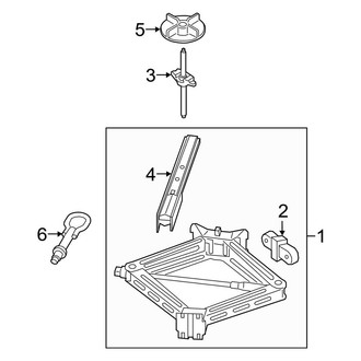Ford OE - Rear Body & Floor - Jack & Components