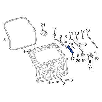 Ford OE - Rear Left Liftgate Object Sensor