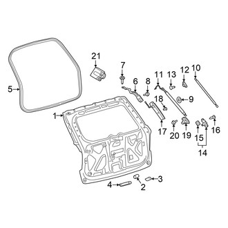 Ford OE - Lift Gate