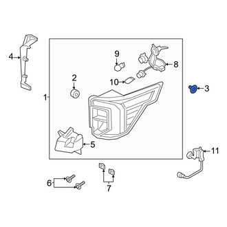Ford OE - Tail Light Clip