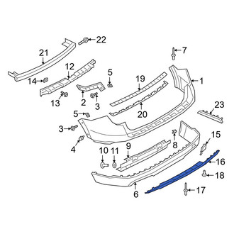 Ford OE - Rear Valance Panel