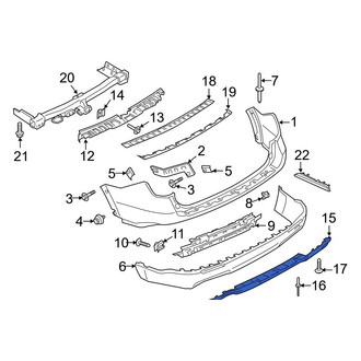 Ford OE - Rear Valance Panel