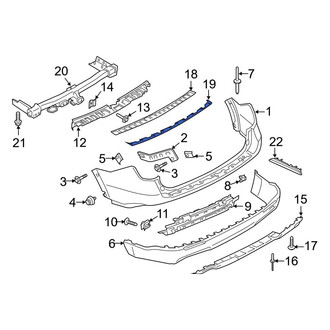 Ford OE - Rear Bumper Trim