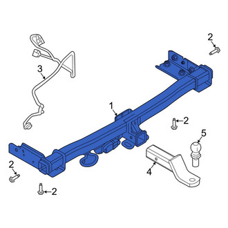 Ford OE - Rear Trailer Hitch
