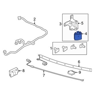 Ford OE - Rear Blind Spot Detection System Warning Sensor