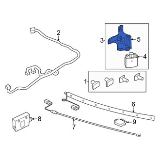 Ford OE - Left Blind Spot Detection System Warning Sensor Bracket