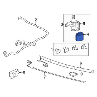 Ford OE - Rear Blind Spot Detection System Warning Sensor