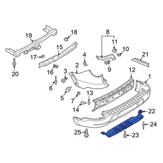 Ford OE - Rear Valance Panel
