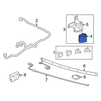 Ford OE - Rear Blind Spot Detection System Warning Sensor