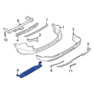 Ford OE - Rear Valance Panel
