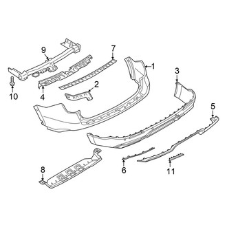 Ford OE - Rear Bumper - Bumper & Components (Tremor)