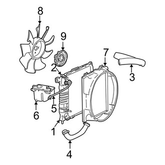 Ford OE - Cooling Fan
