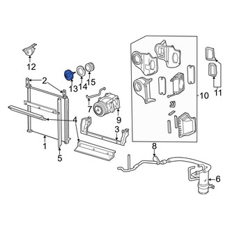 Ford OE - HVAC Blower Motor