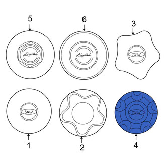 Ford OE - Wheel Cap